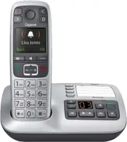 E560A – Cordless Phone for Seniors with Answering Machine and SOS Key, Brilliant