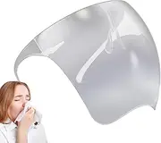 Derwrtup Safety Goggles - Anti-Fog Protective Full Face Shield | Lightweight Facial Cover Anti Scratch Eye Protection for Men, Women & Cooking