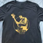 Rare Thin Lizzy Gift For Fan Cotton T-Shirt Black All Size Unisex CT59