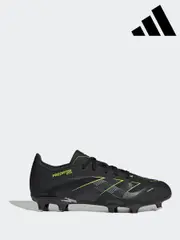 adidas Black/Grey Kids Predator League Firm/Multi Ground Boots (AP8398) | $115