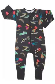 Bonds Baby Zip Wondersuit Romper size 00 Bugs Insects Caterpillar BNWT 3-6 m