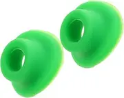 Alipis 2pcs Motorcycle Valve Stem Seals Durable Mud Guard Washers for All Motorbike Models Reliable Protection with Design