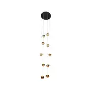 Delessi Messina 10LT Cluster LED Pendant Light - Tri-Colour