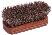 ANDRESLAD 1pc Horse Hair Shoe Cleaning Brush Wooden Polishing Brush for Shoe Lightweight Durable Design for Cleaning Polishing Boots