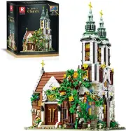 Reobrix 66023 St. Andrew's Church Building Block Set, Cathedral Model Buildin...