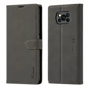 PU Leather Wallet Case for Xiaomi POXO X3 Pro Matte Flip Cover For Xiaomi POXO X3 Pro - Black POXO X3 Pro