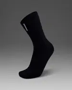 Vectr Reflective Crew Socks, 2XU, S, Black/Silver Reflective, Unisex