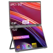 UStation Lite| Folding Monitor 15.6" Dual Portable Display Laptop Monitor Extend