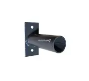 2 Hole, Wall Mount Bracket for Slipfitter Light Fixtures. Square or Round Base.