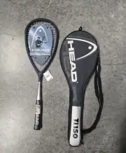HEAD Ti.150 Titanium Squash The Power Of Light Series Tennis Racquet With Case