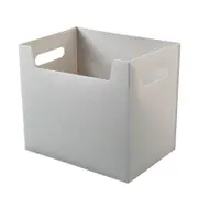 2PCS Desktop Multifunctional File Holder Documents Magazines Books Container Household Clothes Storage Box Sundries Organizer