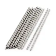2mm x 100mm HSS Straight Machine Turning Tool Round Lathe Rod Bar 20Pcs