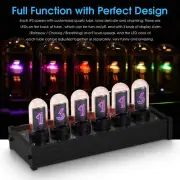 EleksTube IPS 10 Bit RGB Nixie Tube Glows DIY Electronic Digital LED Desk Clock