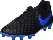 [Nike] Unisex Adults Tiempo Legend 8 Elite Fg Football Boots, Multicolour (Black/Black/Blue Heron 4), 7 UK