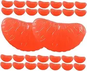 Pcs Miniature Grapefruit Models Fake Miniature Fruits Charms for Jewelry Making DIY Phone Case Decor Hairpin Charm Hair Clip DIY