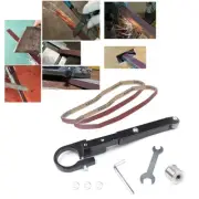 Metal Angle Grinder Electric Belt Sander Polishing Sand Belt Machine Woodworking