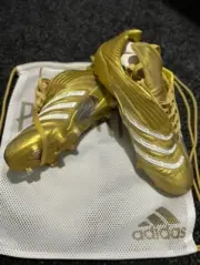 Adidas Predator Absolute Zidane Remake Gold Limited Rare Size US9