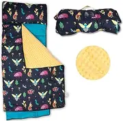 Toddler Nap Mat with Pillow - Sleep Mats for Kids Daycare - Lightweight, Soft Perfect for Kids - Toddler Sleep Mat - Easy to Roll Nap Mats for Preschool, Daycare & Travel