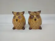 Vintage NOS NEW Owls Salt And Pepper Shakers with Googly Eyes