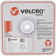 NEW Velcro Brand Stick-On Loop Only Tape Roll 25mmx25m White