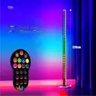 RGB LED Music Floor Corner Lamp Light Stand App & Remote Control Gaming GjjL