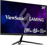 ViewSonic Omni VX2428 165hz 0.5ms 1080p IPS Gaming Monitor, Black, 24-Inch