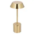 LED Cordless Desk Lamp Gold Rechargeable 3 Color Touch Dimmable Battery Operate