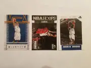 Andrew Wiggins (3) Basketball Card Lot NBA Hoops Insert Excalibur
