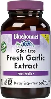 BlueBonnet Standardized Fresh Garlic Extract Enteric Coated Supplement, 60 Count