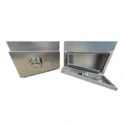 600 x 230 x 400mm Raw Flat PAIR Ute Toolbox Truck Under Body Tray Tool Box