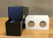 100 JEFFERSON NICKEL 2x2 Coin Holder Display Flip BCW & Single Row Storage Box