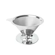 Stainless Steel Pour Over Reusable Mesh Coffee Tea Dripper Filter