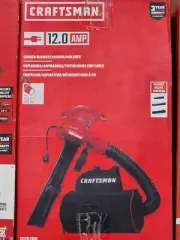 CRAFTSMAN 3-in-1 Leaf Blower, Leaf Vacuum & Mulcher Corded Electric - CMEBL7000