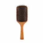 LARGE Aveda Paddle Hair Brush New Vegan Brown Wooden For Detangling and Styling