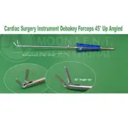 Basic Valve XS Surgery Instruments Cardiac Surgery Debakey Forcep 45° Up Angled