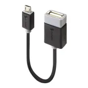 Alogic 15Cm Usb 2.0 Type B Micro To Type A Otg Adapter - Usb2-Mcab-Adp
