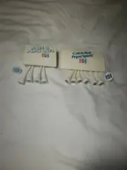 Pepsi Cola Golf Tees Catch that Pepsi Spirit, Have a Pepsi Day 2 Pks