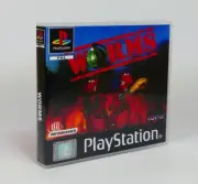 PS1 Playstation Storage Case - Worms - NO GAME