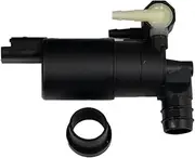 HUVNEXA Twin Outlet Front Rear Windscreen Washer Pump with Grommet, for Nissan, Armada, for Qashqai, Pathfinder, for Micra, 28920-7S000 Windshield Cleaning Pump