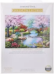 Dimensions Japanese Garden Cross Stitch Kit, 41 cm x 31 cm