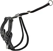 Rogz Utility Control Stop Pull Two Point Steering Dog Harness Black Medium