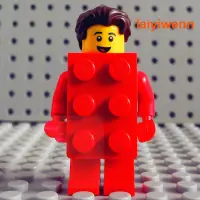 在飛比找露天拍賣優惠-LEGO 樂高 抽抽了人仔 18季 磚塊男孩 71021 凈