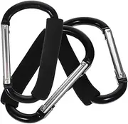 VANZACK Stroller Hanging Storage 3pcs Heavy Duty Stroller Hooks Large for Easy Access