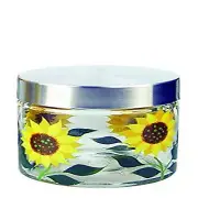 Grant Howard 28 Ounce Sunflower Glass Storage Jar