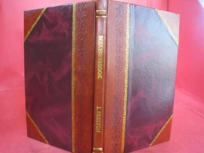 Beechenbrook A Rhyme Of The War 1865 By Margaret J. Preston [Leather Bound]
