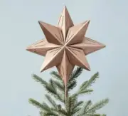 Hearth & Hand with Magnolia Star Tree Top Metal Antique Copper