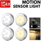 LED Motion Sensor Light Under Cabinet Kitchen Cupboard Night Lamp Wall Mount AU