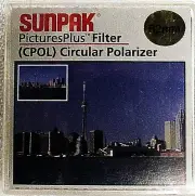 62mm (CPOL) Circular Polarizer | Sunpak | NEW | $8 |