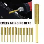 12pcs Diamond Chainsaw Sharpener Burr Grinder Tools Drill Bits 4.0/4.8mm AU