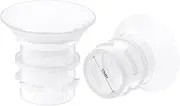 eufy Original 17mm Sizing Inserts (2-Pack) for Wearable Breast Pump S1/S1 Pro/E10/E20, Silicone Sizing Inserts, Easy to Install and Use, Comfortable and Precise Fit for Better Suction
